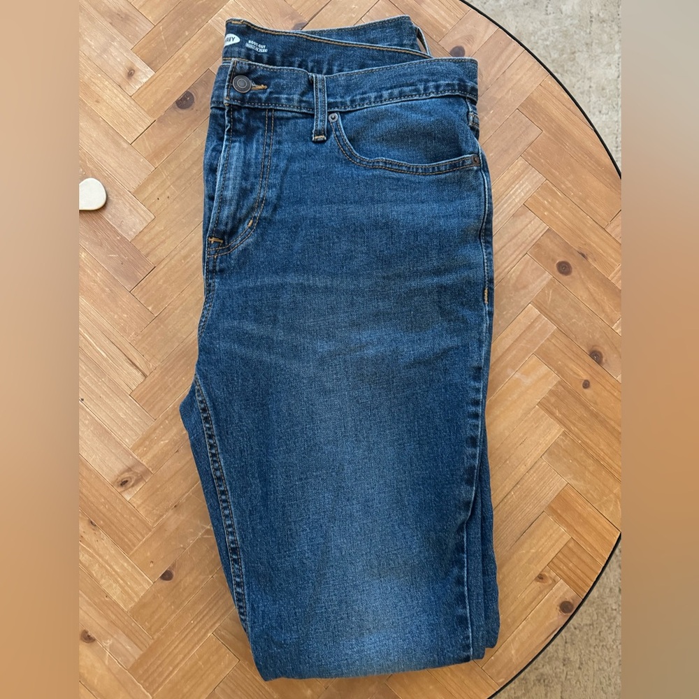 Men’s boot-cut built in flex old navy jeans